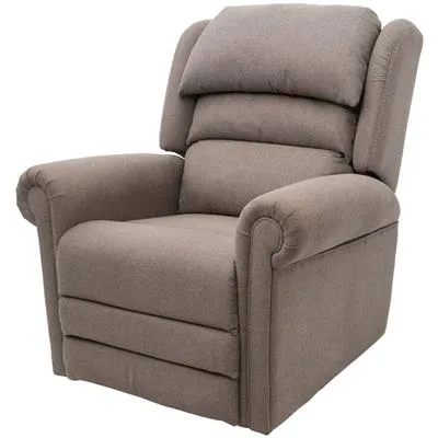 Donatello Lift Recliner - Tall Back Merino Steel