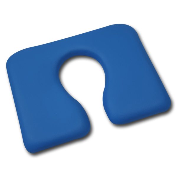Handmade Open Seat Blue Vinyl 500mm Wide
